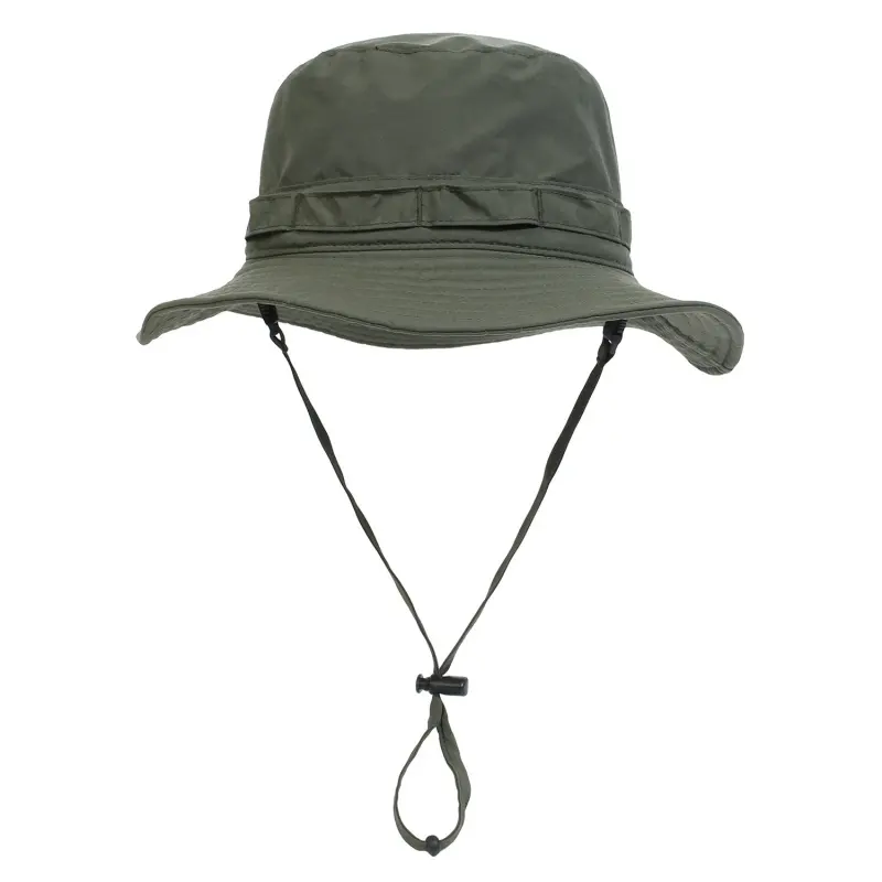 HZM-23134 Summer Sun Hat for Men Women Sun Protection Wide Brim Bucket Hat Breathable Fishing Hat