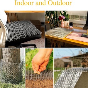 Mesh Plastic Spikes 49cm X 13cm For <b>Cat</b> Deterrent Garden Pet Protection - Product Image 4