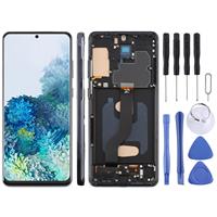 Für Samsung Galaxy S20 Plus LCD-Bildschirm-Ersatz mit Rahmen 6,58 Zoll TFT Digitizer-Baugruppe Schwarz Ohne Fingerabdrucksensor