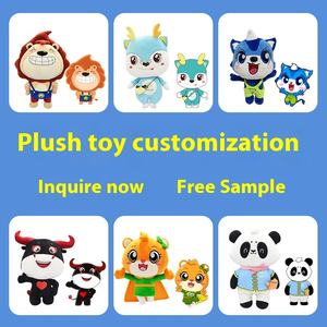 CJH personalizado mascota muñeca novedad juguete de peluche personalizado dibujos animados corporativo bienvenida regalo de cumpleaños - Product Image 6