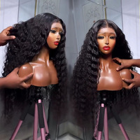 Pelucas de Cabello Humano Virgen Vietnamita 13x6 HD Sin Pegamento, Peluca Frontal de Encaje 13x4 con Cutícula Alineada