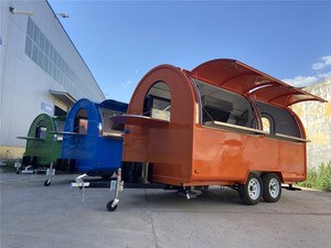 2024 Best Selling Outdoor Concession <strong>Food</strong> Trailer Mobile <strong>Fast</strong> <strong>Food</strong> Trailer Hotdog Cart Trailer Mobile bar - Product Image 6