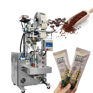 Facile à déchirer 3 côté joint sac café poudre Machine à emballer cacao lait en poudre bâton emballage scellage Machine