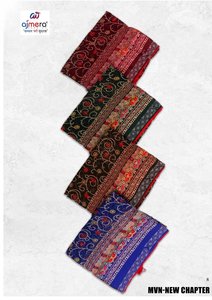 Sarees de Algodón Premium para Mujer, Colección de Diseñador Elegante y Moderna, Cómodos, de Secado Rápido, Protección Solar, para Todas las Temporadas, Corte Regular - Product Image 3