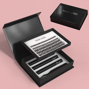 ชุดต่อขนตา DIY ดีไซน์ใหม่ ขนตาแบบ C D งอน ริบบิ้นขนตาธรรมชาติ แบบกลุ่ม ขนตาแบบแยกส่วน ชุดต่อขนตา DIY - Product Image 4