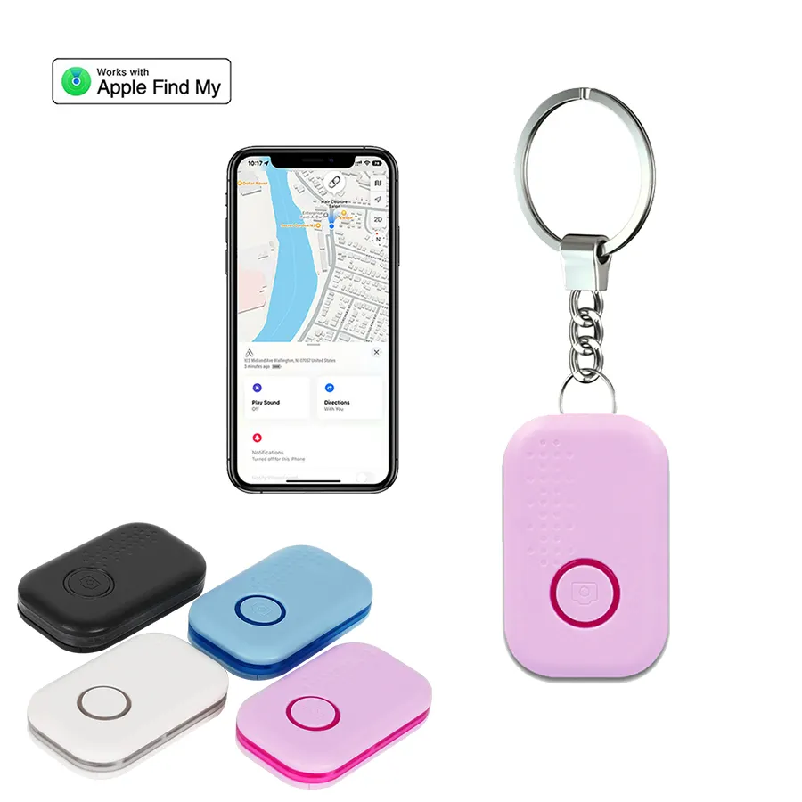 Anti Lost Keychain Tile Finder Chain Gps Smart Locator Mini Find My Keys Luggage real time Tracker Key Tracking Device