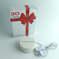 Lampe à illusion 3D, série de lampes décoratives 3D pour le Ramadan, lampe de nuit LED 3D en acrylique, lampe de table pour cadeau