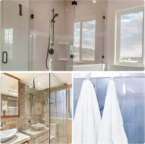 <span class=keywords><strong>Ganci</strong></span> per <span class=keywords><strong>Porta</strong></span> in Acciaio Inossidabile, Appendiabiti per <span class=keywords><strong>Porta</strong></span> del Bagno in Acciaio Inox - Product Image 6