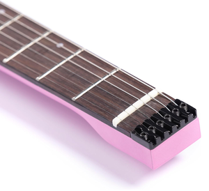 Guitarra Eléctrica sin Cabeza OEM con Pastilla HH, 6 Cuerdas, Cuerpo de Caoba Maciza, Mástil de Arce - Product Image 6