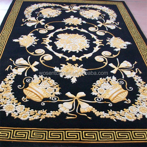 Alfombra Personalizada Grande Moderna con Diseño de Logotipo, Antideslizante, Hecha a Mano, de Acrílico/Lana/Nylon, para Hogar o Auto, con Diseño Gráfico Animado de Látex - Product Image 2