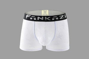 Sous-vêtements pour hommes, sous-vêtements sexy en maille transparente, boxers amusants transparents, sous-vêtements pour hommes - Product Image 2