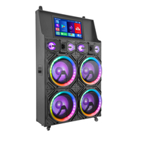 Nuevo Reproductor de Video Inalámbrico Portátil Android 13 con Woofer de 12'' y 600W de Potencia, Máquina de Karaoke Todo en Uno con Sonido de Alta Calidad, Tendencia 2026