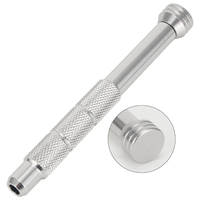 Porte-embouts métallique 4 mm/6,35 mm hexagonal pour micro-embouts, outil manuel de réparation, poignée de tournevis haute précision pour le bricolage