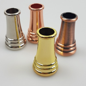 Mini Portapenne <span class=keywords><strong>Vintage</strong></span> <span class=keywords><strong>in</strong></span> <span class=keywords><strong>Metallo</strong></span> Solido Rotondo da Scrivania per Penna con Piuma - Product Image 5