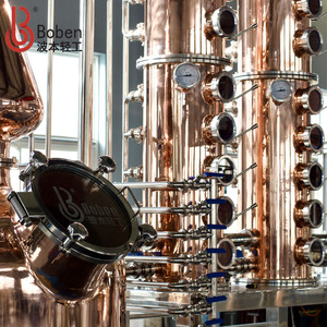 Boben 1000L Columna <span class=keywords><strong>de</strong></span> cobre Equipo <span class=keywords><strong>de</strong></span> destilería Vodka <span class=keywords><strong>de</strong></span> alta eficiencia Calentamiento multicombustible Certificado CE para bebidas <span class=keywords><strong>Vino</strong></span> - Product Image 2