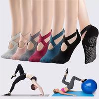 Knöchelriemen Yoga-Socken ODM Frühling Sommer Neuerscheinung Anfänger Rutschfeste Damen Professionelle Tanz- und Sportsocken