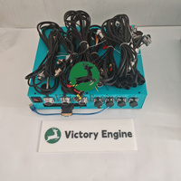 VC500 perangkat lunak sistem kontrol pompa injektor rel umum dengan kotak sensor pengukur aliran termasuk injektor HEUI & sensor pompa HEUP