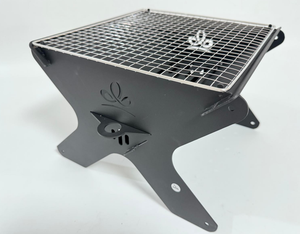 <strong>Portable</strong> Mini <strong>Charcoal</strong> Barbecue <strong>Grill</strong>. Easy to Assemble. Food-grade Barbecue Net Ideal for Camping and Barbecuing. - Product Image 1