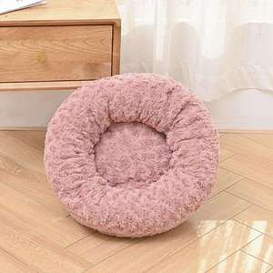 Kunstlinnen verwarmingsmat voor huisdieren met waterdichte basis, pluche fleece verwarmingslaag voor kleine hondenbench en kattenbed, winter en alle seizoenen - Product Image 6