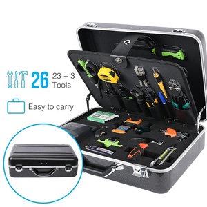 En gros Fiber Outil kit pour Épissage 26pcs Outils Fusion Épissage Outil Carry Case TK-500 - Product Image 2