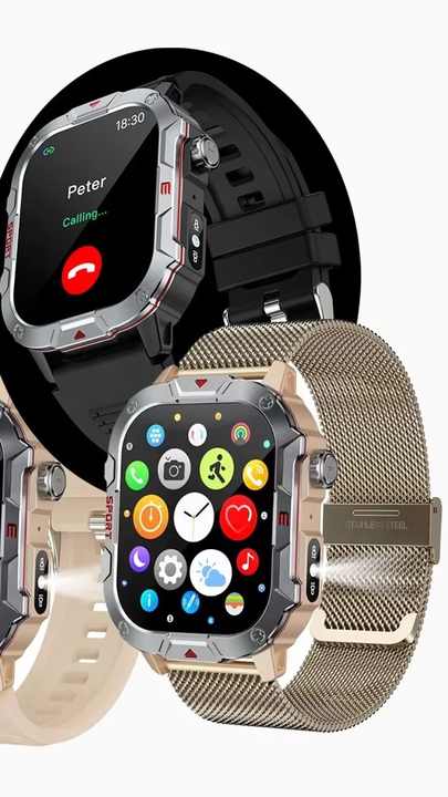 Touch Screen Smartwatch Mobile Phone Talking Sports Wrist Smart Watch  Mobile Phone Connect BT Calling Smart Watch