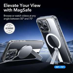 Oem Pc trasparente custodia per telefono cellulare con supporto mentale copertura Wireless per Iphone 11 12 <span class=keywords><strong>13</strong></span> 14 15 Pro Max Plus - Product Image 2