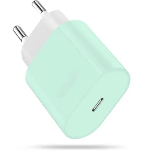 Carregador inteligente rápido 20W USB C, adaptador de parede para celular, plugue UE e EUA Pd20W, acessório para carregamento elétrico de viagem para celular, iphone, Samsung 5A