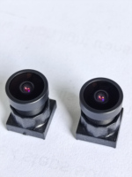 Objectif HD HL-1038 F2.2 Monture 3MP 14mm DFOV155 M8/M12 pour Caméra Compacte 5G, Sonnette Vidéo et Serrure Intelligente