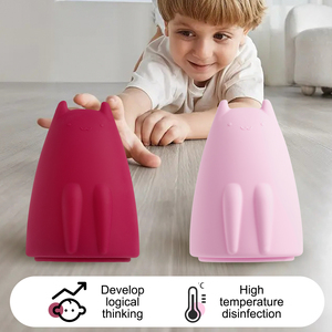 Bpa Free Silicone Baby Kids Children Piggy Bank Baby Products Cat Shaped <b>Saving</b> Money <b>Box</b> Baby Toys - Product Image 4