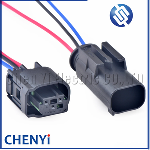 3-poliger Auto-Reverse-Radars ensor Anschluss Kraftstoff drucksensor Stecker des Wasser temperatur sensors 1-967642-1 1-967082-1 Für BMW Benz - Product Image 3