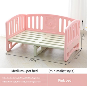 Кровать для питомцев с плюшевым мишкой - Product Image 6