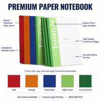 Nouveau cahier d'exercices d'apprentissage avec couverture en cuir souple épaissi, fournitures de bureau, carnet A5, carnet de travail souple