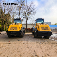 Compacteur routier neuf de marque chinoise approuvé CE EPA avec cabine climatisée pour l'exportation de machines de terrassement