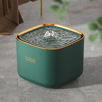 Distributeur d'eau automatique pour chat avec pompe filtrante rechargeable, fontaine à boire intelligente et silencieuse