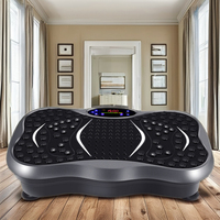 Nouvelle machine d'exercice à domicile, plaque vibrante verticale ABS avec écran LED pour amincir et masser le corps