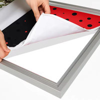 Caja de Luz Portátil Retroiluminada para Banners de Vinilo, de Aluminio, Colgante, para Interiores y Exteriores, para Comercios y con Iluminación LED