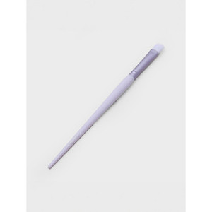 Pennello pastello trucco singolo con manico in legno Contour Kabuki ventaglio piatto Kabuki per la miscelazione di capelli sintetici per l'applicazione di correttore - Product Image 1