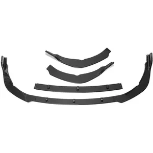 Factory Supply Wholesale Sport Body Kits 3 Pcs Front Bumper Spoiler Lip For TOYOTA CAMRY 2018+