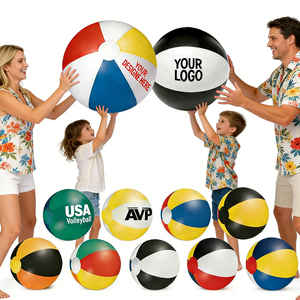 Custom logo Colorful Beach Ball Pvc Beach Ball Inflatable Water Beach Ball - Product Image 3