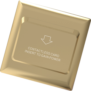 <span class=keywords><strong>Greentech</strong></span> 220V AC 2 Connected Dnd Mur Smart Hotel Use Touch Switch Panel, con interruptor de tarjeta de ahorro de energía de carga de 40A - Product Image 4