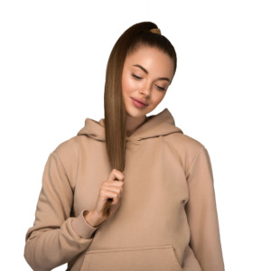 QFZ606 - เสื้อโค้ทไหมพรมผู้หญิงแบบเรียบง่าย สีพื้น ดีไซน์หรูหรา สำหรับฤดูใบไม้ร่วง - Product Image 2