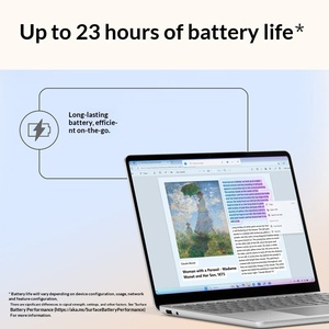 ไมโครซอฟท์ เซอร์เฟซ แล็ปท็อป <span class=keywords><strong>13</strong></span> นิ้ว หน้าจอสัมผัส อัลตร้าบุ๊ค: AI+พีซี พร้อม Ryzen X Plus - Product Image 6