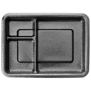 Bento Box 30 off PP Foam 3 Compartment Lunch Container <b>Kitchen</b> Food Storage Ecotainer PS Foam Alternative lunch box - Product Image 3