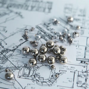 Decantador de cuentas de Metal de alta calidad de 3/32 pulgadas, <span class=keywords><strong>2.381mm</strong></span>, grado 200, bolas de acero de limpieza de acero inoxidable Aisi 304 - Product Image 5