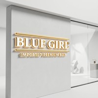 Enseigne LED 3D personnalisée en acrylique Zhilin, chiffres et lettres, étanche IP65, garantie 2 ans - Installation murale/venteuse pour entreprises