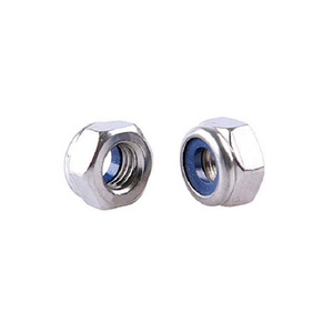 Leite m10x1.5mm tự khóa Nylon chèn bánh xe Nut Hex khóa hạt với chỉ số cho chăm sóc sức khỏe & khai thác mỏ din985 tuân thủ - Product Image 3