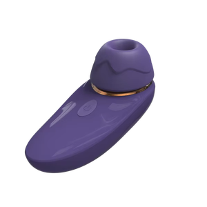 欢乐空间成人性玩具女性防水二合一硅胶阴蒂吸盘和吸乳刺激器自慰器 - Product Image 1