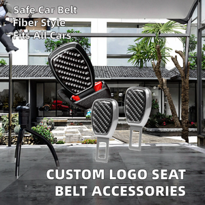 Kelenaat CK118-1 Op Maat Gemaakte Plastic Metalen Gordelverstelclip Met Logo 2-Punts Autogordelverlengers En Alarmstopper - Product Image 6