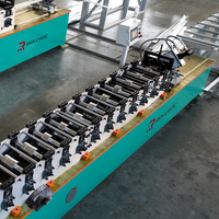 Machine de profilage de profilés en acier léger 50-75-100 c pour la fabrication de montants et de rails métalliques pour cloisons sèches