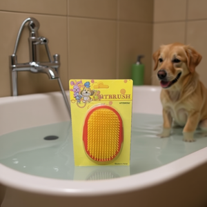 Spazzola da Bagno in Plastica per la Pulizia e il Lavaggio degli Animali Domestici - Product Image 2